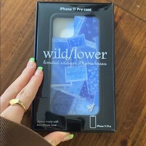 iphone 11 pro case patchwork wild flower case